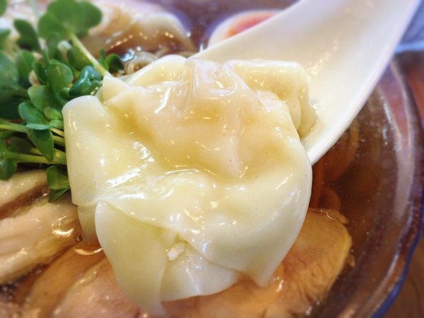 『冷やしワンタン麺』&『鶏塩めし』|らーめん三福